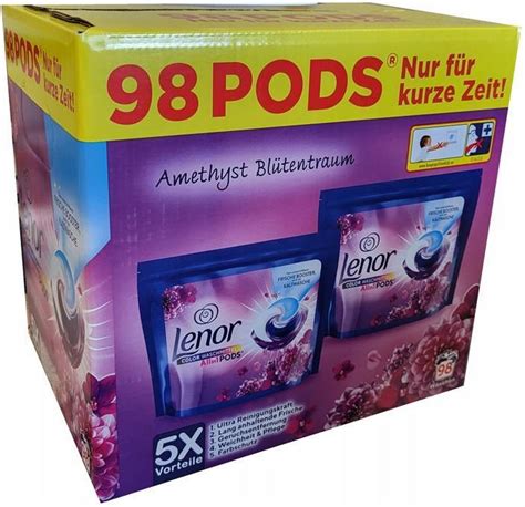 Lenor Kapsułki do prania 2x49P Kolor Amethyst 98szt DE Opinie i