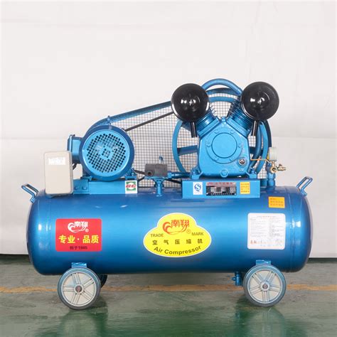 Electric Belt Driven 2HP Portable Small Air Compressor Piston