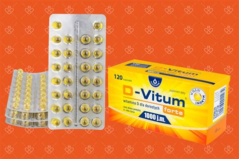 D Vitum Forte 1000 j m witaminy D3 120 kapsułek Apteka Webpharm pl