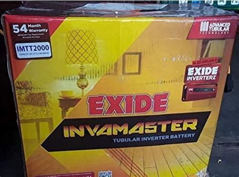 Exide Inva Master Imtt Ah Tall Tubular Battery At Rs