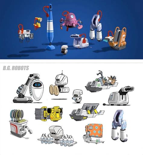 Wall E Robot Characters