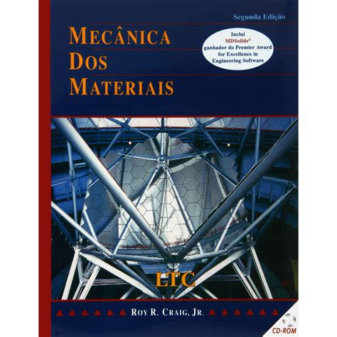 Livro Mecânica dos Materiais Roy R Craig Jr Engenharia de