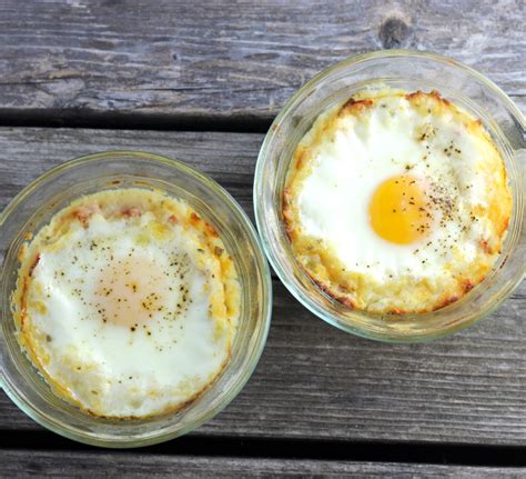 Baked Leftover Mashed Potatoes with Eggs - Words of Deliciousness