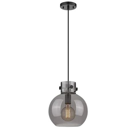 Innovations Newton Sphere Watt Light Matte Black Shaded Pendant