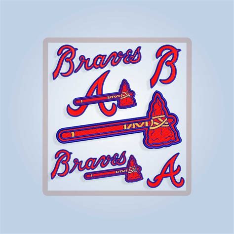 Atlanta Braves Embroidery Design Files