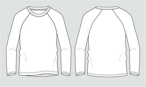 modelo de ilustração vetorial de desenho plano de moda técnica de