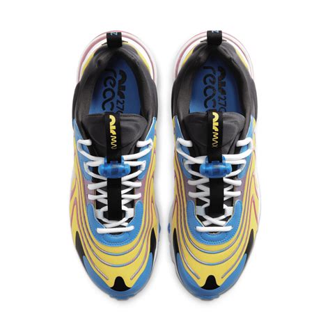 Air Max 270 React Eng Laser Blue White Release Date Nike Snkrs