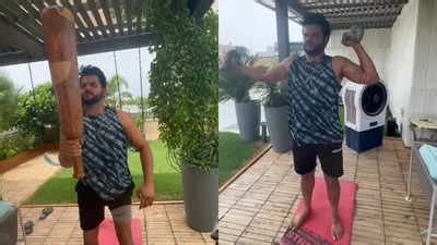 Watch Amsterdam To Desi Mode Suresh Raina Shares Workout Video