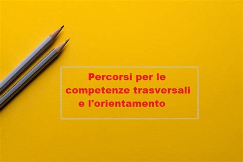 Percorsi Per Le Competenze Trasversali E Lorientamento Liceo