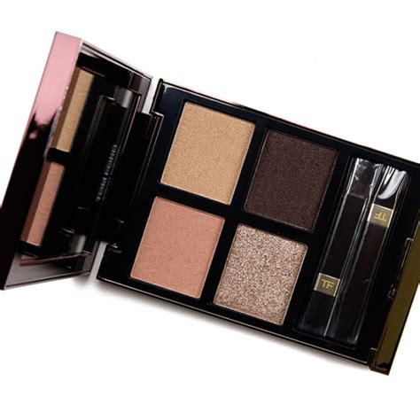 Tom Ford Rose Topaz Eye Color Creme Quad Review & Swatches
