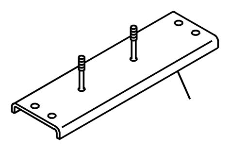 Isuzu NQR Bracket Exhaust Vertical 8 98178 901 0 Criswell Isuzu