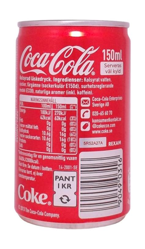 Coca Cola Cola 150ml Sweden