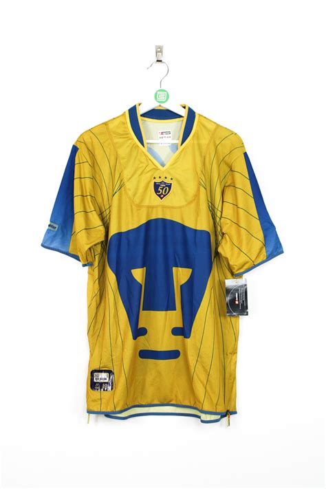 2004 Pumas UNAM *50 YEARS* BNIB jersey - L • RB - Classic Soccer Jerseys