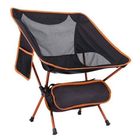 Fauteuil De Camping Pliable Avec Sac De Transport D Chaise De