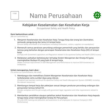 Contoh Penerapan K3 Di Perusahaan 46 Koleksi Gambar