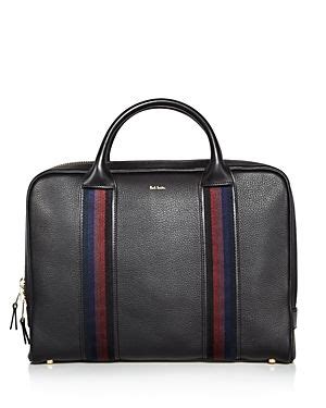 Paul Smith City Webbing Briefcase In Black Modesens Briefcase For