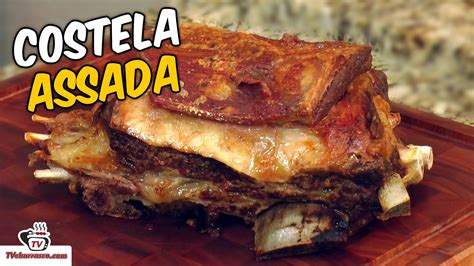 Como Fazer Costela Assada TV Churrasco