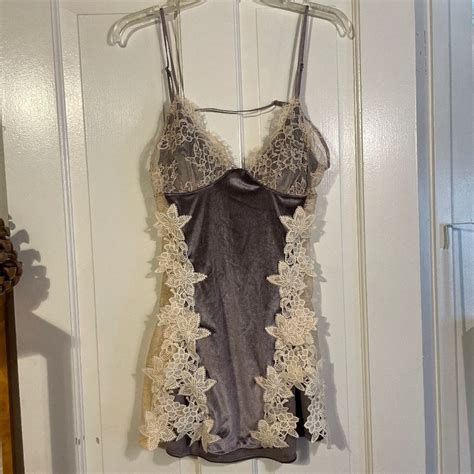 Womens Purple Lace Pearl Dress Slip Camisole In 2024 Fashion Boho