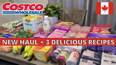 New Costco Haul Costco Canada Shopping Youtube