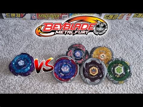 Omega Dragonis VS The Legendary Bladers Of The Four Seasons Beyblade