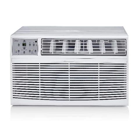 Midea 8000 Btu 115 Volt Through The Wall Air Conditioner Cools 350 Sq Ft In White Mta08cr81