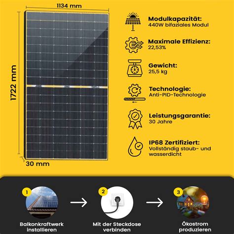 Epp Solar 880w Balkonkraftwerk Mit 800w Wechselrichter Kaufen