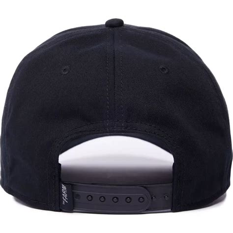 Boné curvo preto snapback leão King 100 The Farm All Over Canvas da