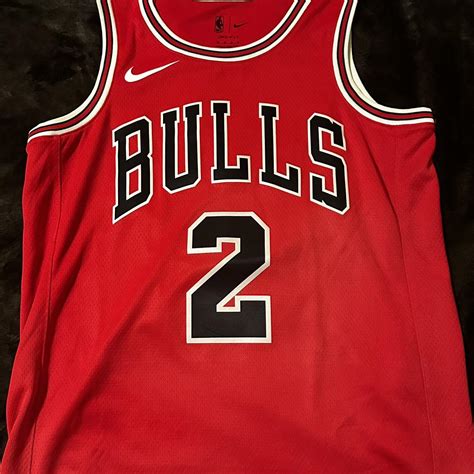 Lonzo Ball- Bulls jersey unworn - Depop