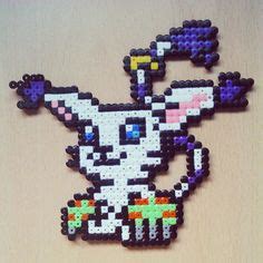 Gatomon Digimon Hama Beads By Misa Ibanez Perler Art Pearler Beads