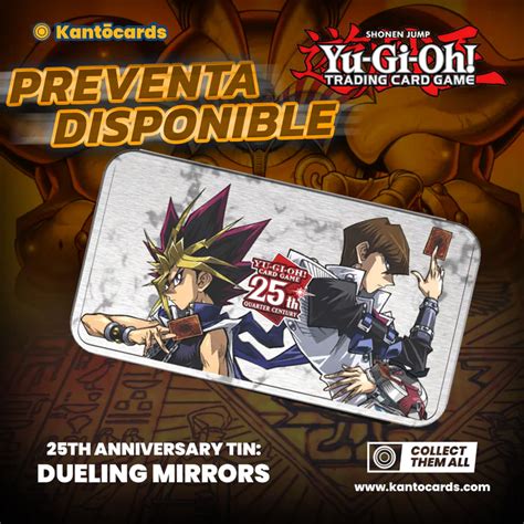 Yu Gi Oh Tcg 25th Anniversary Tin Dueling Mirrors Kantocards