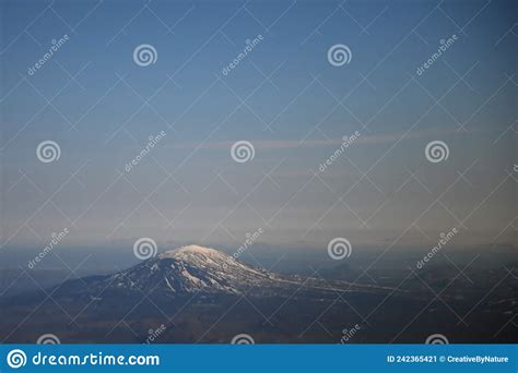 Hekla - an Active Volcano in South Iceland. Stock Image - Image of ...