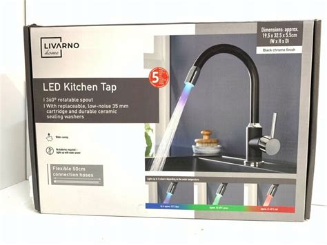 Bateria Kuchenna Livarno Led Kitchen Tap Oficjalne