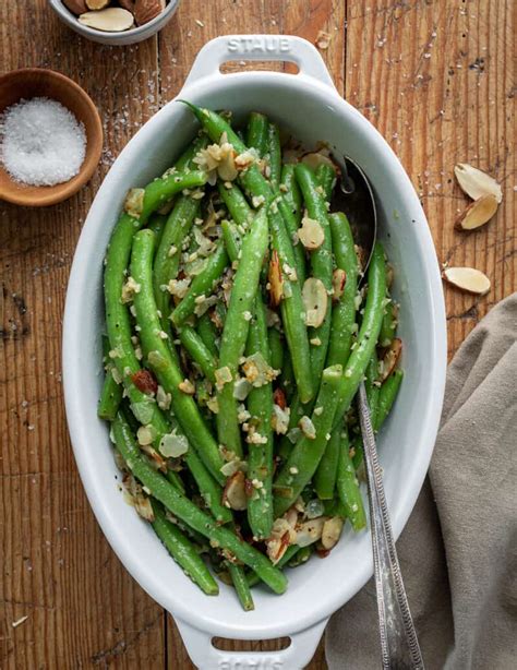 Green Beans Almondine - I Am Homesteader