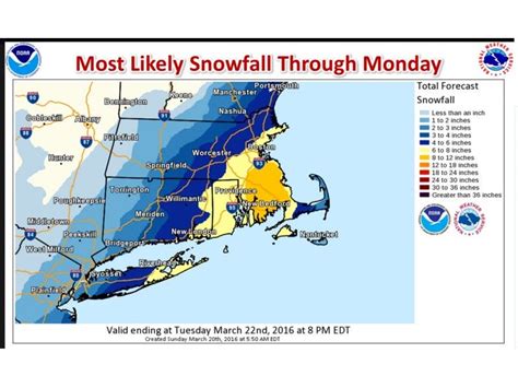 Woburn's Weather Forecast: Snowstorm Sunday Night into Monday | Woburn ...