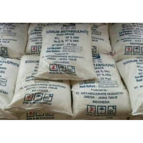 Jual Sodium Metabisulphite Na S O Kg Murah Shopee Indonesia