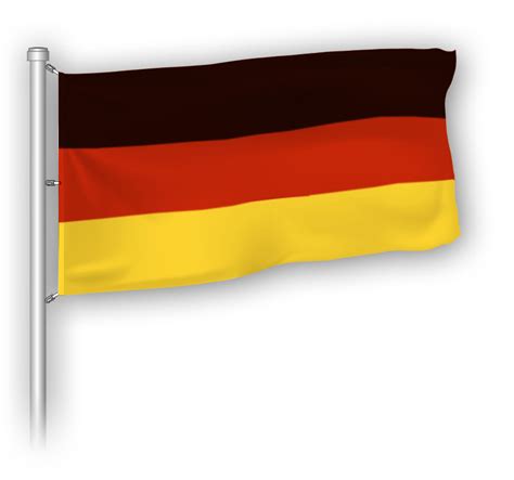 Flagge - Deutschland - BRD - Fahnen-Qualität: POLYESTER-GEWEBE (Premium ...