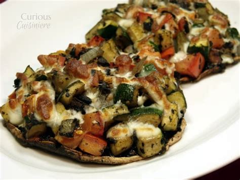 Vegetarian Stuffed Portobello Mushrooms • Curious Cuisiniere