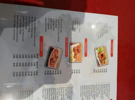 Menu At Chilli Chicken House Restaurant Mississauga Creditview Rd 25