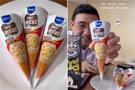 Viral Es Krim Indomie Seperti Apa Rasa Dan Isinya Ternyata Kaya Gini