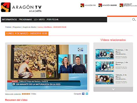 Foto Natura Huesca ARAGÓN TELEVISIÓN ARAGÓN TV ARAGÓN EN ABIERTO