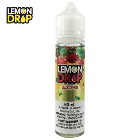 Black Cherry Ml By Lemon Drop Jean Cloud Vape