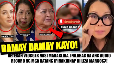 Matapos MADAWIT Sa EKSTRAKSYON AUDIO RECORD Ng PANGINGIDNAP Sa Mga