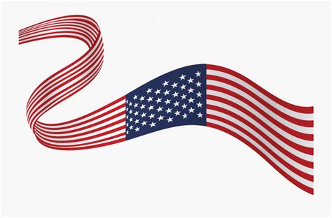 Usa Flag Ribbon Png , Free Transparent Clipart - ClipartKey