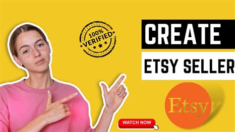 🟠 How To Create Etsy Seller Account In 2023 Step By Step Youtube