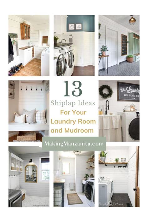 Gorgeous Shiplap Laundry Room And Mudroom Ideas Making Manzanita