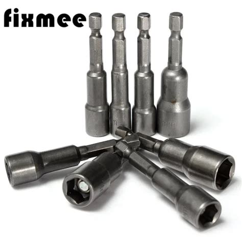 Hex Magnetic Power 8mm 516 Socket Adapter Drill Bit Nut Driver Set 14