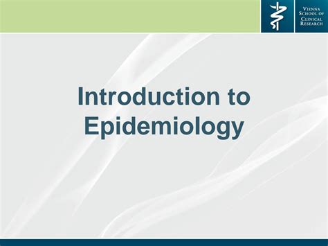 SOLUTION Lesson 1 Introduction To Epidemiology Studypool