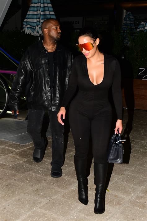 Kanye West gets flirty on date night with Kim Kardashian look-alike