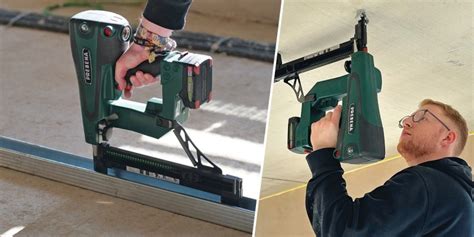 German Brand Prebena Introducing A Cordless Concrete Nailer Using