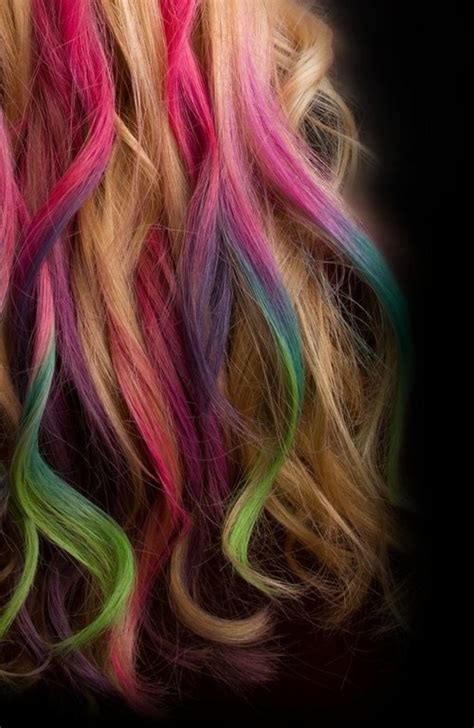 Colores Fantasía En Tu Pelo ¡sin Teñir No Solo Moda